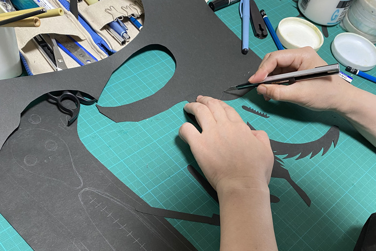 アニメーション制作の様子
