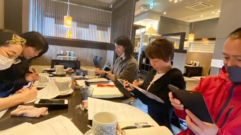  舞台監督・制作スタッフの打ち合わせ