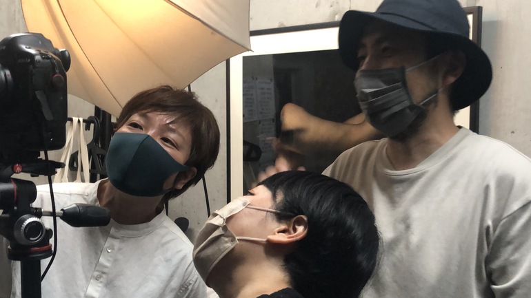 プロフィール写真の撮影