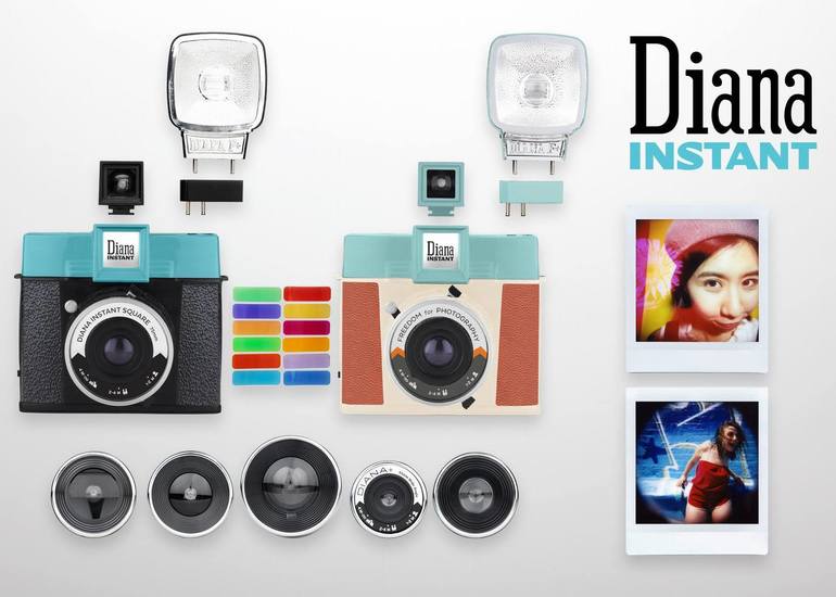 完璧な写真」にさよなら！世界で最もアナログなインスタントカメラ Diana Instant Square -  クラウドファンディングのMotionGallery