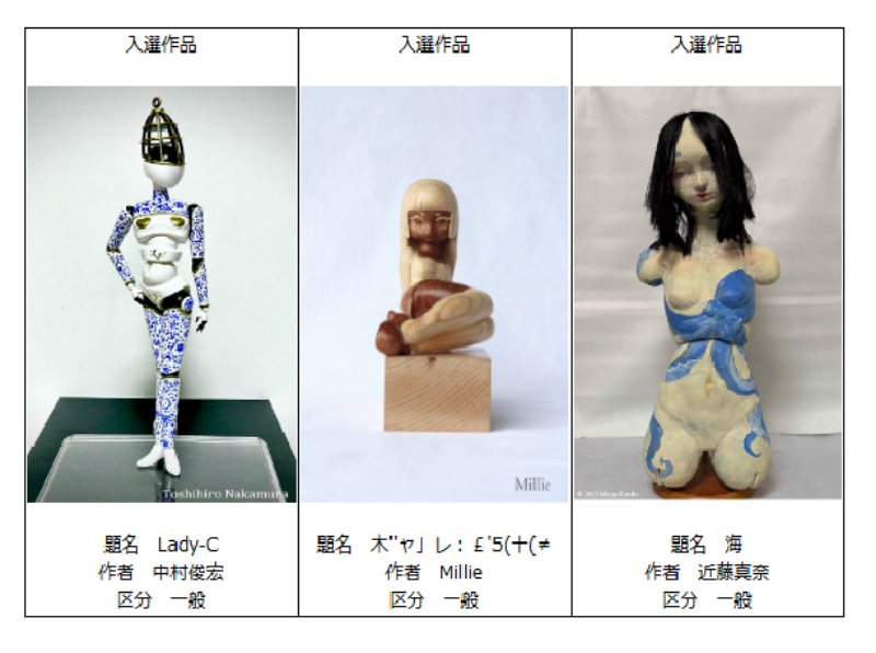 第5回カリアティード展