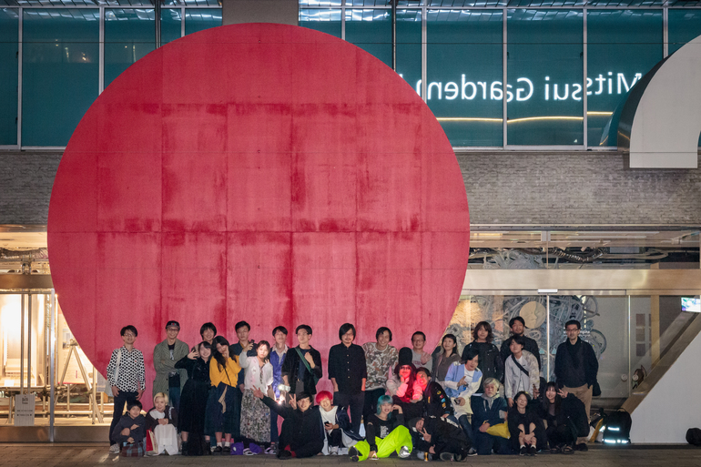 TOKYO 2021美術展『慰霊のエンジニアリング』集合写真 Photo by 水津拓海