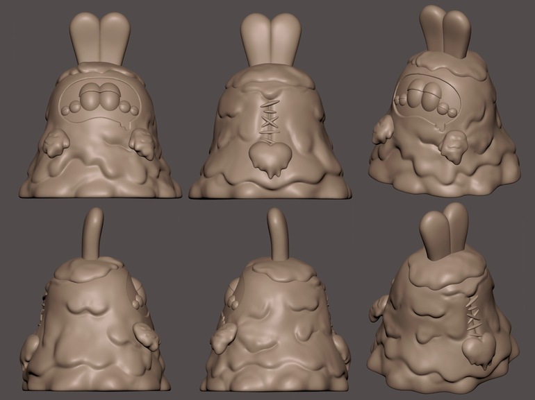 MOGWORK'sが創るソフビ第2弾 のっとりかいじゅう「パゴラ」ソフビ化
