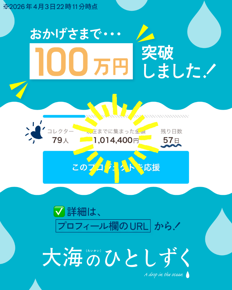 100万円達成