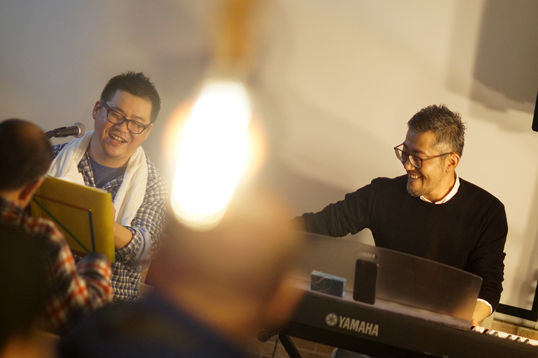 いつもお世話になっているライブも見られるカフェ＆バー高円寺とらんぽりんでのライブの模様