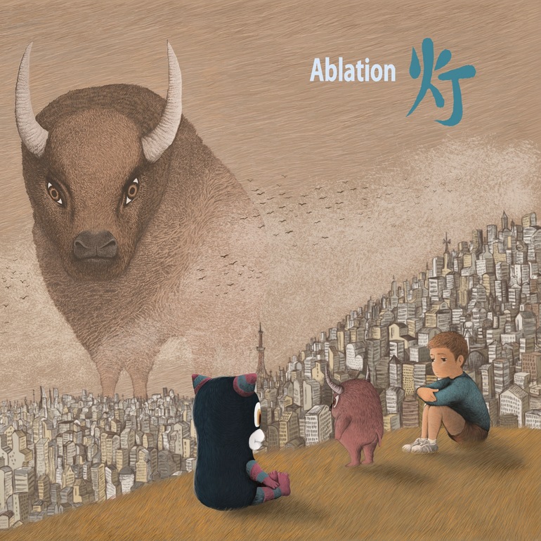 初めてのフルアルバム「Ablation」ジャケット