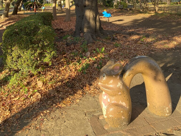 大蔵運動公園の幼児園（通称りす公園）